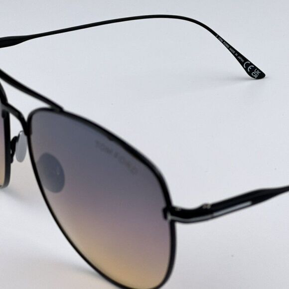 NEW Tom Ford FT0784/S Milla 01C Black Gradient Mirror Pilot Unisex Sunglasses - Picture 11 of 13